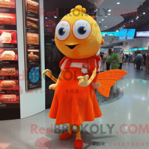 Mascottefiguur van een...