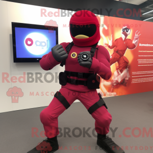 Mascottekarakter van een...