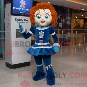 Mascot karakter van een...