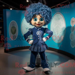 Mascot karakter van een...