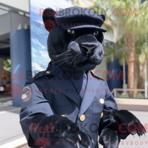 Mascottefiguur van een...