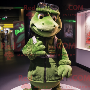 Mascottefiguur van een...