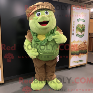 Mascot character of a...