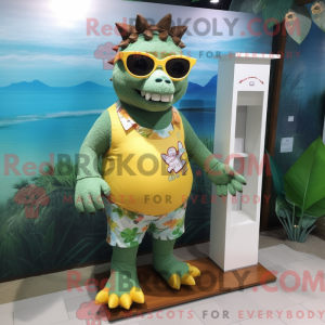 Mascot karakter van een...