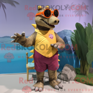 Mascot character of a...