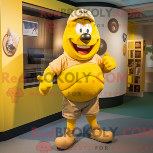 Mascot character of a...