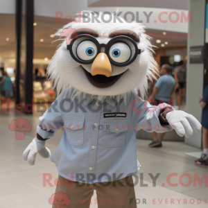 Mascot character of a Gray...