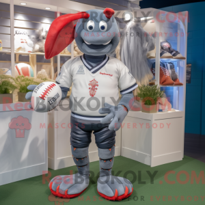 Mascottefiguur van een...