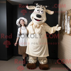 Mascot karakter van een...