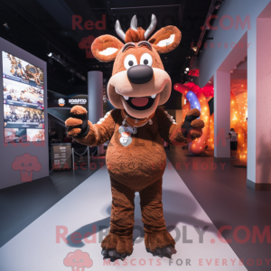 Mascot karakter van een...