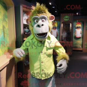 Mascottefiguur van een...