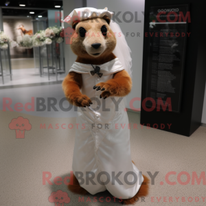 Mascot-karakter af en Rust...