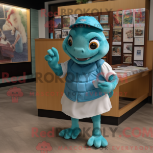 Mascot karakter van een...