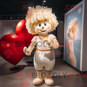 Mascot karakter van een...