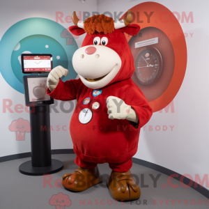 Mascot character of a Red...