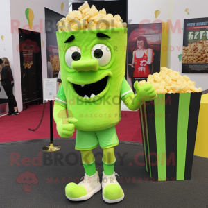 Lime Green Pop Corn...