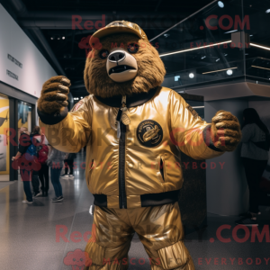 Personnage mascotte d un...