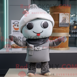 Mascot character of a Gray...