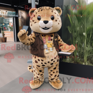 Mascottekarakter van een...