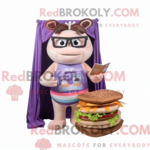 Mascottefiguur van een...