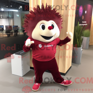 Mascot karakter van een...