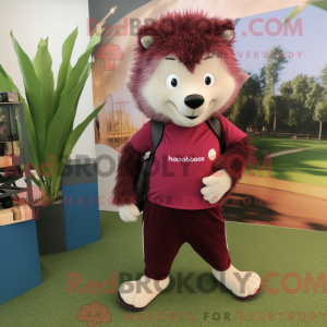 Mascot karakter van een...