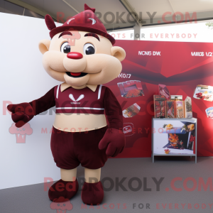Mascot karakter van een...