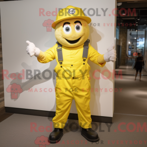 Mascot character of a Lemon...