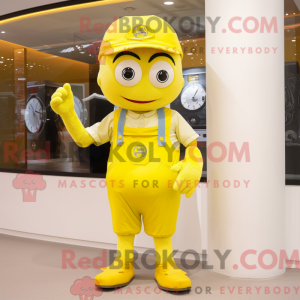 Mascot character of a Lemon...