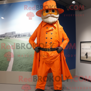 Mascottefiguur van een...