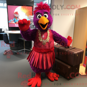 Personnage mascotte d un...