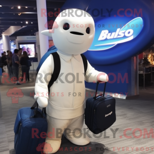 Mascottefiguur van een...