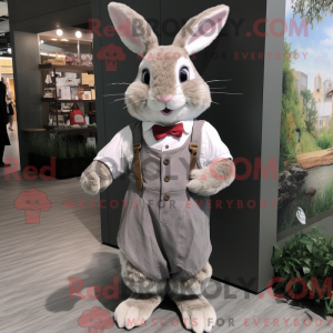Mascot character of a Gray...