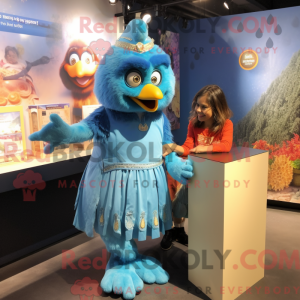 Mascot karakter van een...