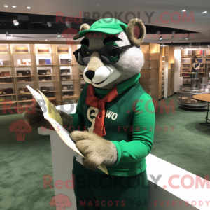 Mascottekarakter van een...