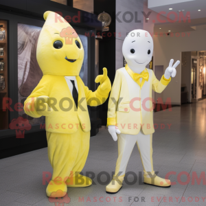 Mascot character of a Lemon...