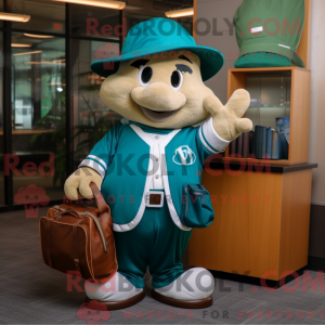 Mascot karakter van een...