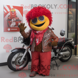 Personnage mascotte d un...
