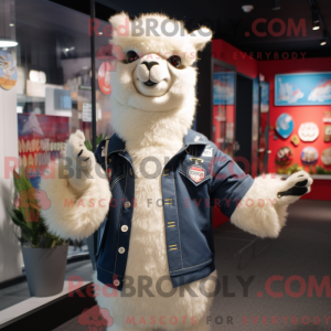 Mascot character of a...