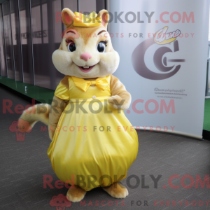 Mascot character of a Lemon...