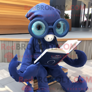 Maskotfigur af en Navy...