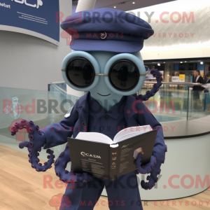 Maskotfigur af en Navy...