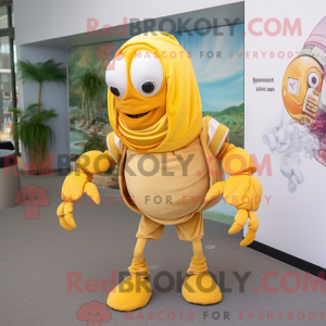 Mascot character of a...