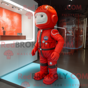 Mascot character of a Red...