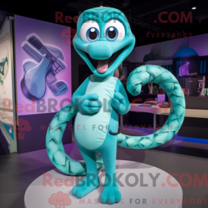 Mascottefiguur van een...