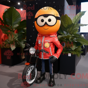 Mascot character of a Red...