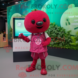 Mascot character of a Red...