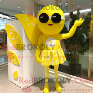 Mascot karakter van een...