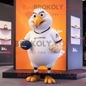 Mascot character of a Cream...