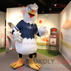 Mascot character of a Cream...